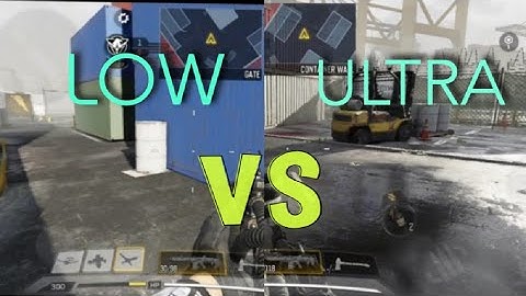 LOW VS HIGH GRAPHICS Comparison |CODM|