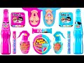 Desafío de Comida Rosa vs Azul | Trucos y Trucos Increíbles por Fun Fun Challenge