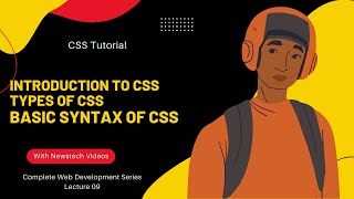 CSS Tutorial: Introduction to CSS |  Selectors in CSS | Inline, Internal & External CSS