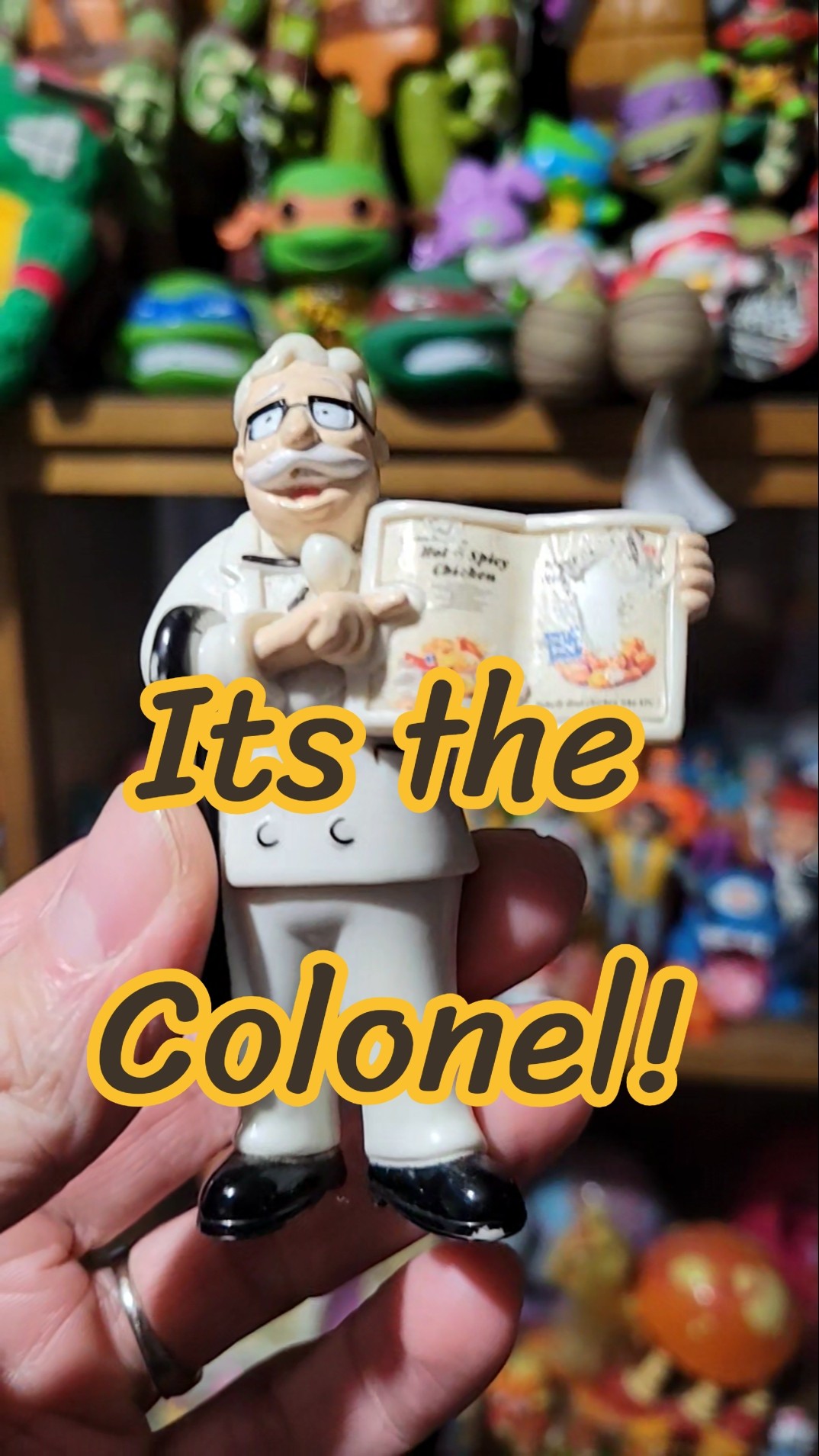 KFC the Colonel PVC Figure?! WEIRD - YouTube