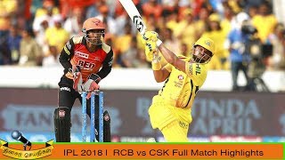 Csk vs rcb l full highlights ipl 2018 ...