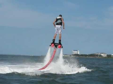 Watersports Flyboarding NC - YouTube