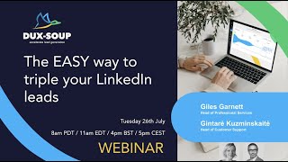 The EASY way to triple your LinkedIn leads