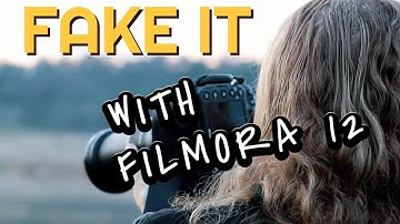 How to FAKE Camera Movement with Filmora 12