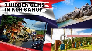 7 HIDDEN GEMS IN KOH SAMUI
