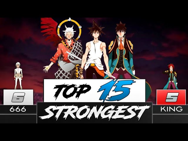 Top 10 Strongest God Of Highschool Characters 