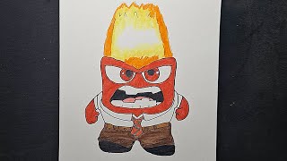 Inside Out Art Crtanje Najljućeg Lika Ikada