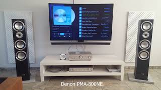 Marantz PM6003  vs Denon  PMA 800NE test 2