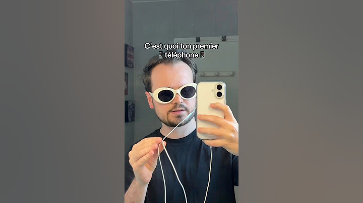 C'est quoi ton premier téléphone