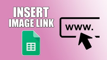 How to insert image link in google sheets app