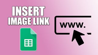 How to insert image link in google sheets app