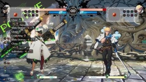 GGST Ramlethal High damage meterless corner combo