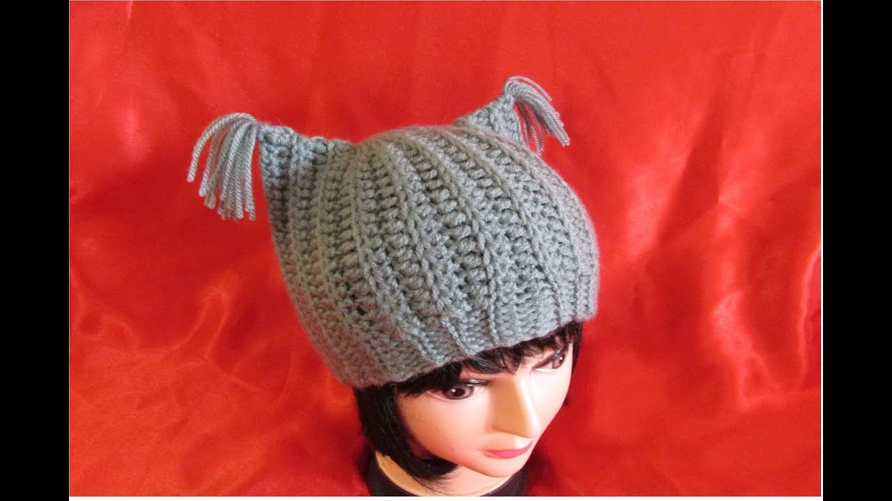 Caciula crosetata Miau, model extrem de usor si rapid (Subtitle English symbols) subtitles plex