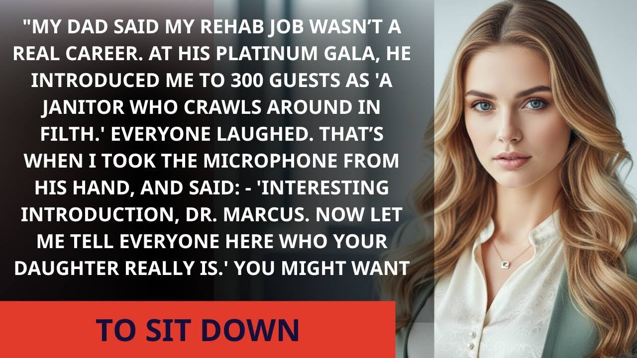 My Father Called Me A Janitor Because My Rehab Job Wasn't A