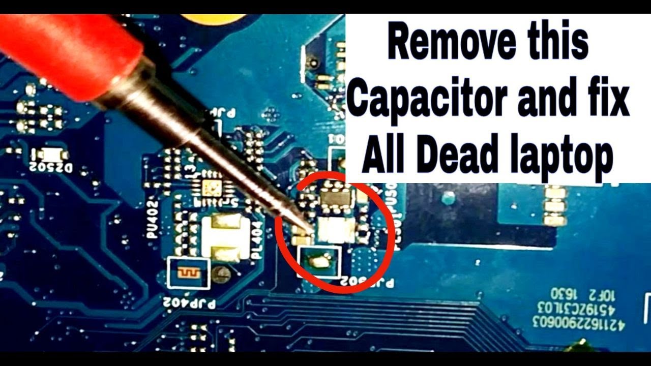 Dead laptop repair Dell P51F laptop dead solution Remove this