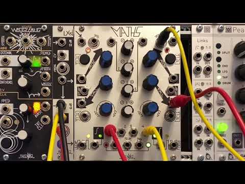 Guitar through MakeNoise Lxd