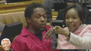 EFF Ndlozi  The Minister Is Sleeping On The Job. Very Funny