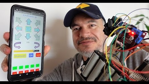 ✅ Control Inalámbrico Bluetooth de robot omnidireccional, como crear la app