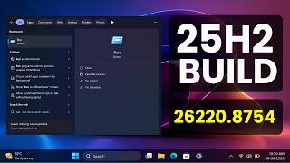 New Windows 11 25H2 Build 26220.8754 – July 2026 Feature Drop | All New Features & Fixes New Windows 11 25H2 Build 26220.8754 – July 2026 Feature Drop | All New Features & Fixes