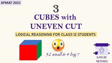 Don’t Miss This Logic! | Uneven Cube Cutting Problem 🔥