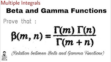 29. Relation between Beta and Gamma Functions | Problem#1