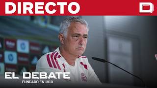 DIRECTO | Rueda de prensa de José Mourinho previa al partido contra la Real Sociedad