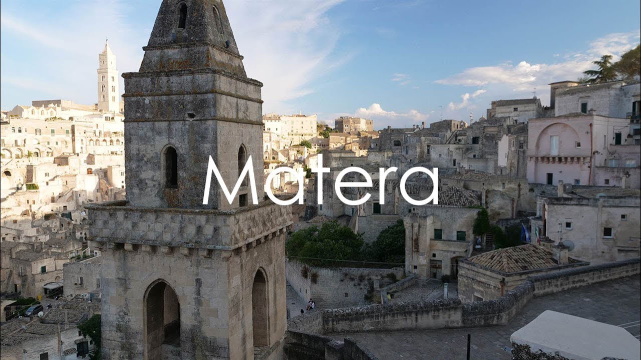 Matera Walking Tour, Italy - 4K UHD - Virtual Trip