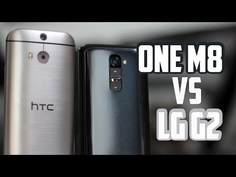 HTC One M8 vs LG G2 comparativa Android