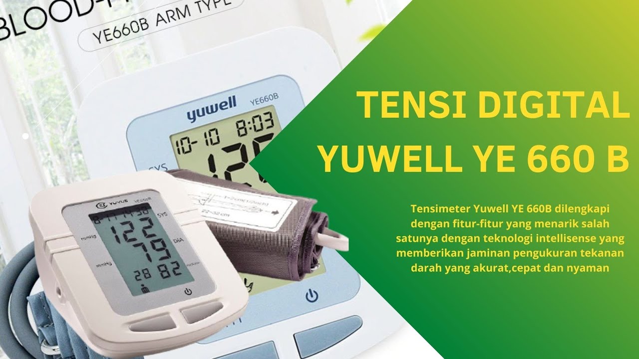 UNBOXING TENSIMETER MURAH YUWELL TYPE YE 660 B / TENSIMETER RECOMMENDED / YUWELL YE 660 B