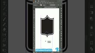 Badge Design | Adobe Illustrator Tutorial #shorts