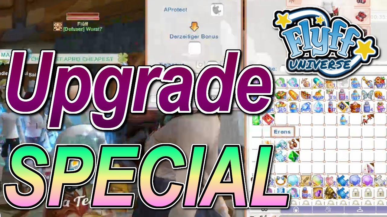 Flyff Universe Upgrade Special, Rebron Set und Demol Earring🤪 YouTube