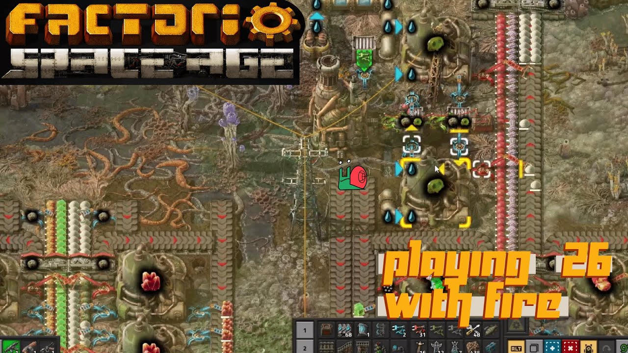 Part 26: Playing with Fire - Factorio 2.0: Space Age - Lets Play - YouTube