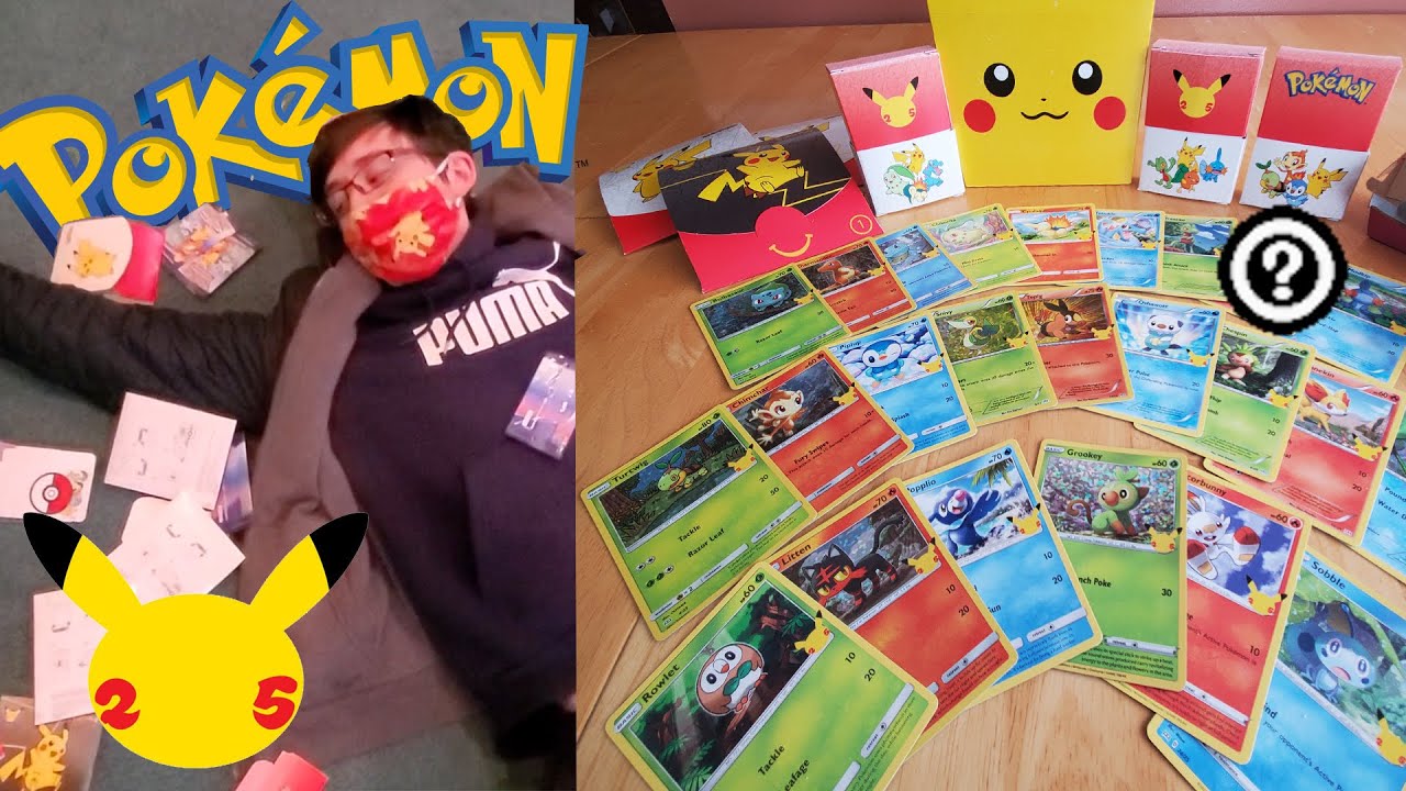 TORCHIC NUGGETS? McDonald's Pokemon 25th Anniversary Toys Vlog YouTube