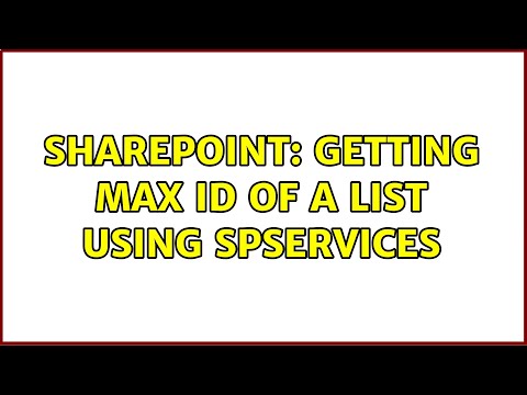 Sharepoint: Getting max ID of a list using SPServices