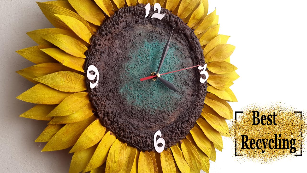 DIY Best Recycling with empty boxes // DIY Wall Clock YouTube