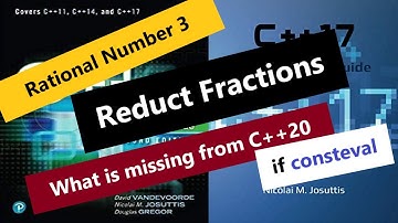 024 - Rational Numbers 3 - Reduce Fractions using Euclidean std::gcd(), std::lcm(), LiteralType