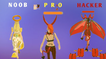 NOOB vs PRO vs HACKER - Destiny Run Gameplay