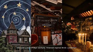 Halloween Cozy & Vintage movies aesthetic | Tiktok compilation🎃🕯️