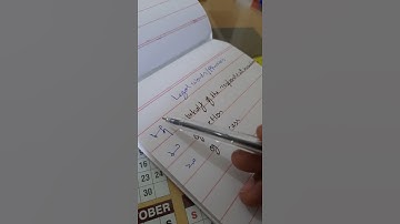 #152 | # short outlines in shorthand |#big joining #legal words