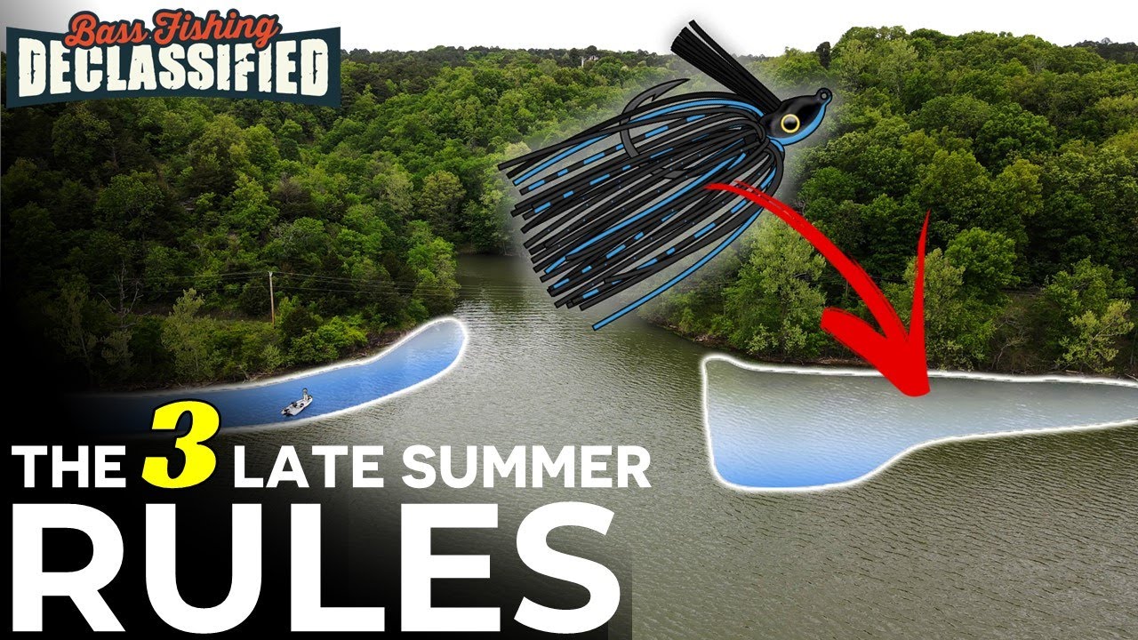 15 Years of Late Summer Swim Jig Fishing taught me this…