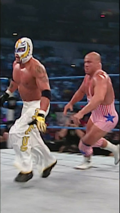 Rey Mysterio makes Kurt Angle MAD 😡