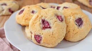 Biscotti Limone E Fragole Fatto In Casa Da Benedetta Rossi