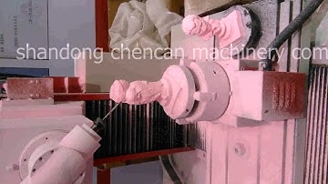 5 axis cnc router for 3d figure carving