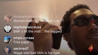 Lil Meech On The Phone With Big Meech