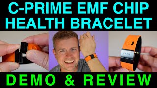 cPrime Neo EMF Health Bracelet Demo Review Men Women Fitness Energy Band