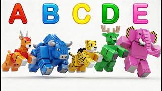 Abc Colorful Roblox Safari Halloween Animal Song 0157 Abcs & Colors Learning Song For Kids