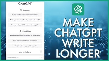 How to Make ChatGPT Write Longer Responses 2023?