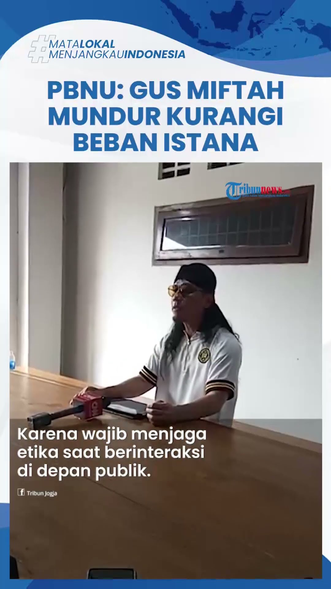 Reaksi PBNU Gus Miftah Dinilai Coreng NU \u0026 Kini Mundur dari Utusan Presiden: Kurangi Beban Istana