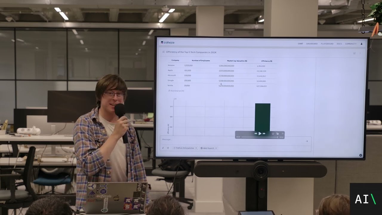 Tools Use with Command R+ - Patrick Lewis - Cohere - AI Demo Days #2
