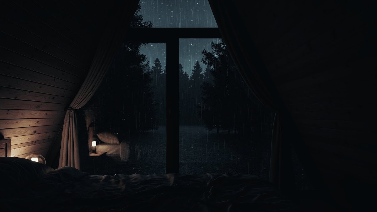 ASMR for Deep Sleep and Relaxation | Gentle Night Rain